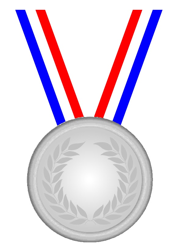 580x804 Collection Of Olympic Silver Medal Clipart High Quality