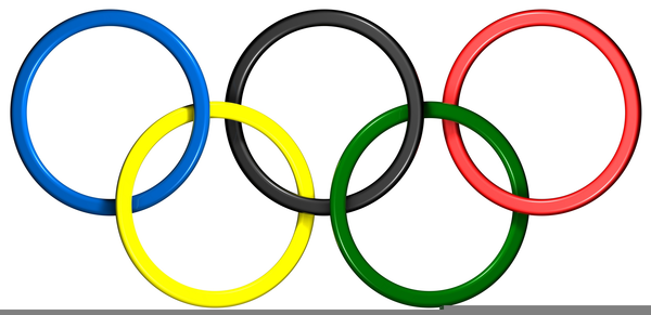 600x291 Olympic Rings Clipart Free Images