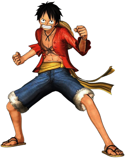 485x615 One Piece Luffy Png Clipart Png Mart