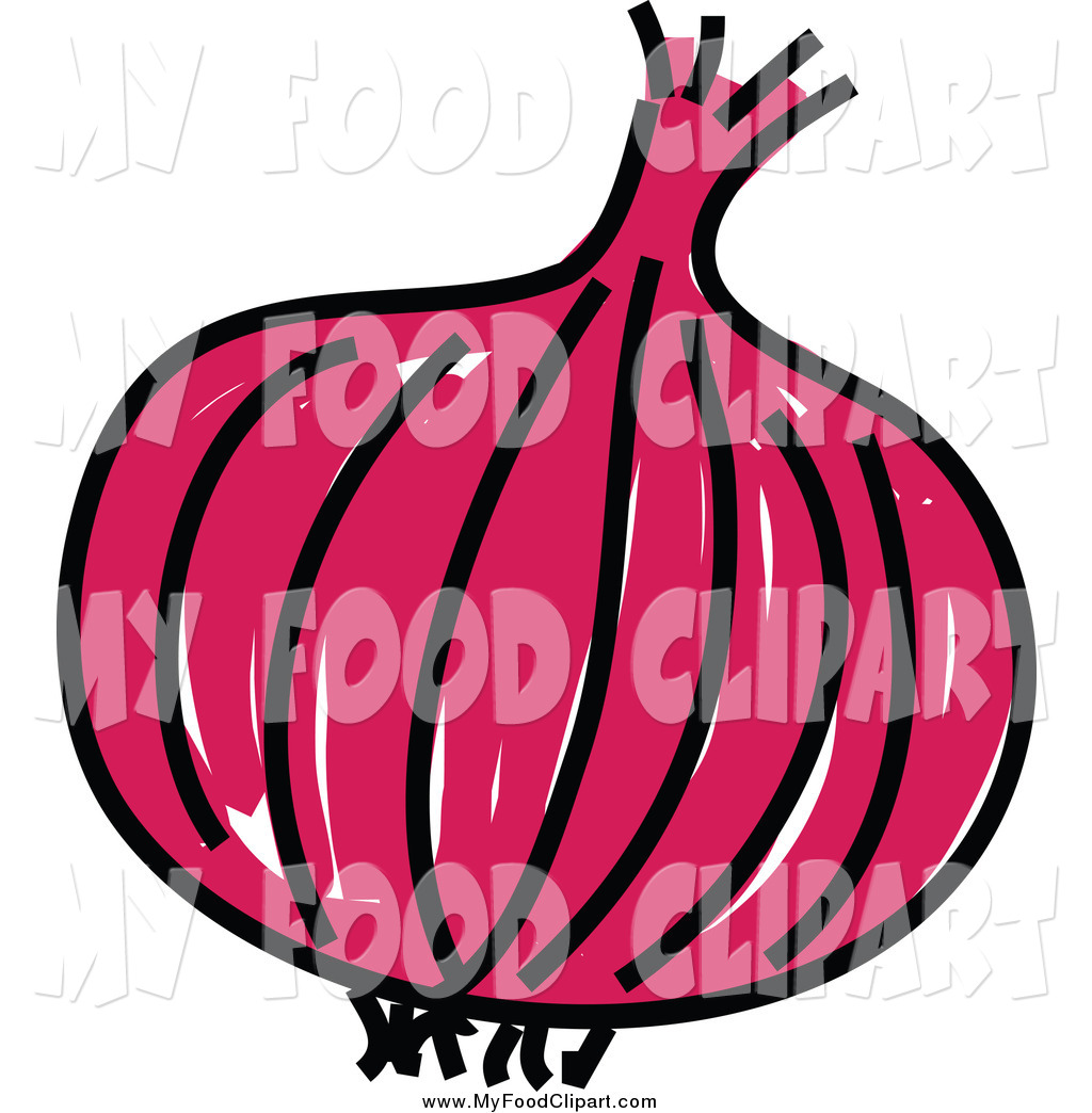 1024x1044 Food Clip Art Of A Doodled Red Onion By Prawny