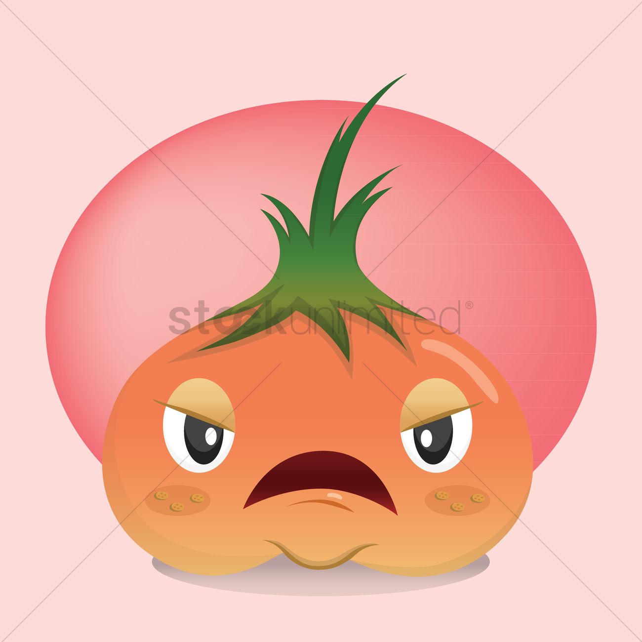 1300x1300 Onion Clipart Angry