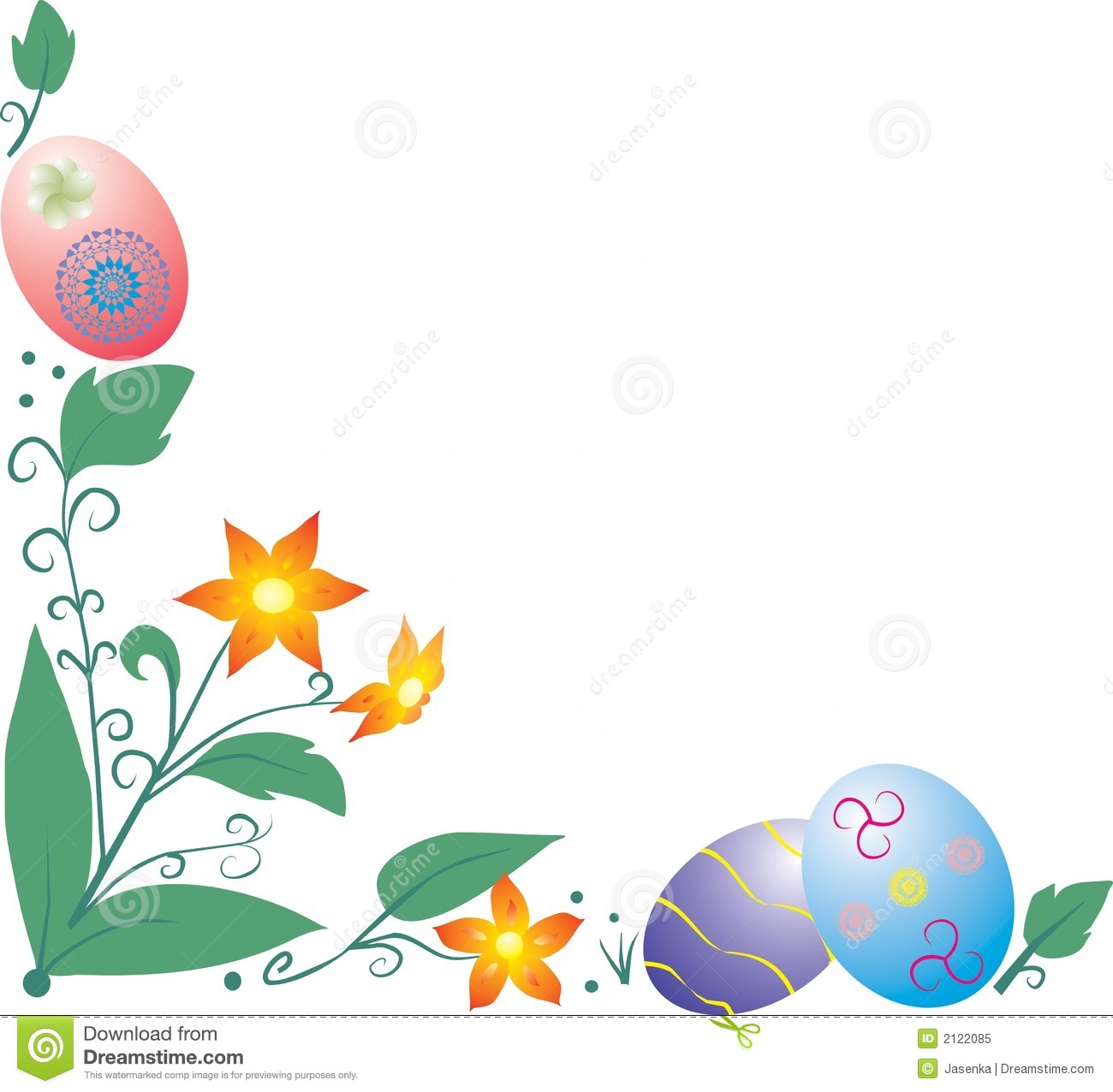 1300x1276 Easter Corner Borders Clip Art Happy Easter 2018