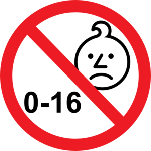 300x300 Mature Content Only Clip Art