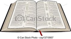 236x132 Open Bible Clip Art