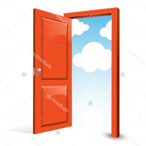 300x300 Open Door Black And White In Excellent Doors Clipart Clip Art