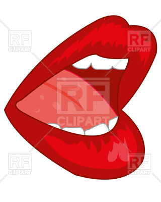 320x400 Open Mouth On White Background