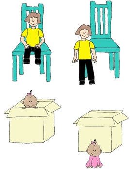 268x350 Kids In Action Opposites Clip Art 56 Pngs By Rebekah Brock Tpt