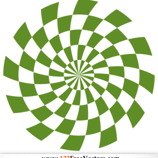 316x316 Spiral Optical Illusion Vector Illustrator 123freevectors