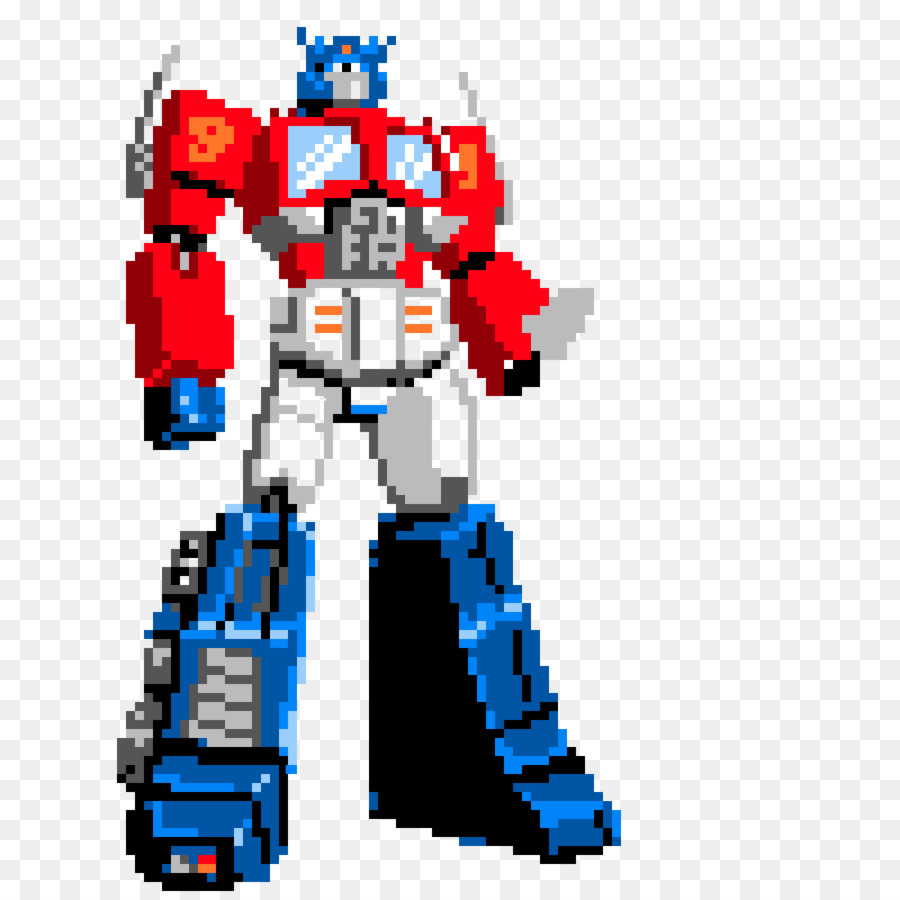 900x900 Optimus Prime Bumblebee Transformers Autobots Pixel Art Clip Art
