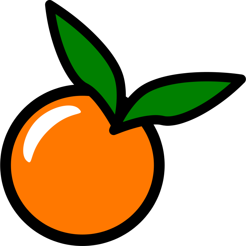800x800 Free Clipart Orange Icon Chovynz