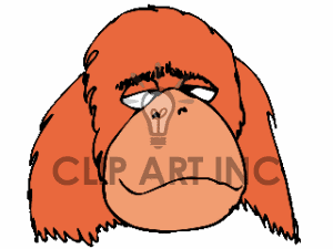 300x225 Orangutan. Tweet. Clip Art Clipart Panda