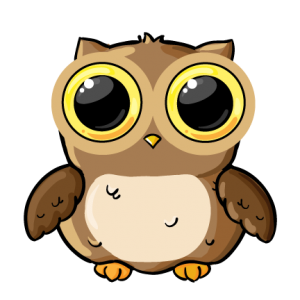 300x300 Cute Cartoon Owl Clip Art Clipart Panda