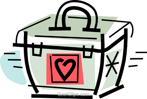 480x322 Organ Transplant Container Royalty Free Vector Clip Art