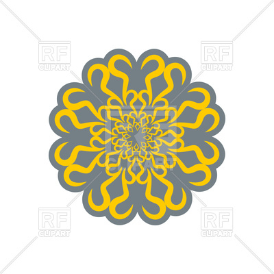 400x400 Arabic Ornament. Oriental Decorative Pattern. Royalty Free Vector
