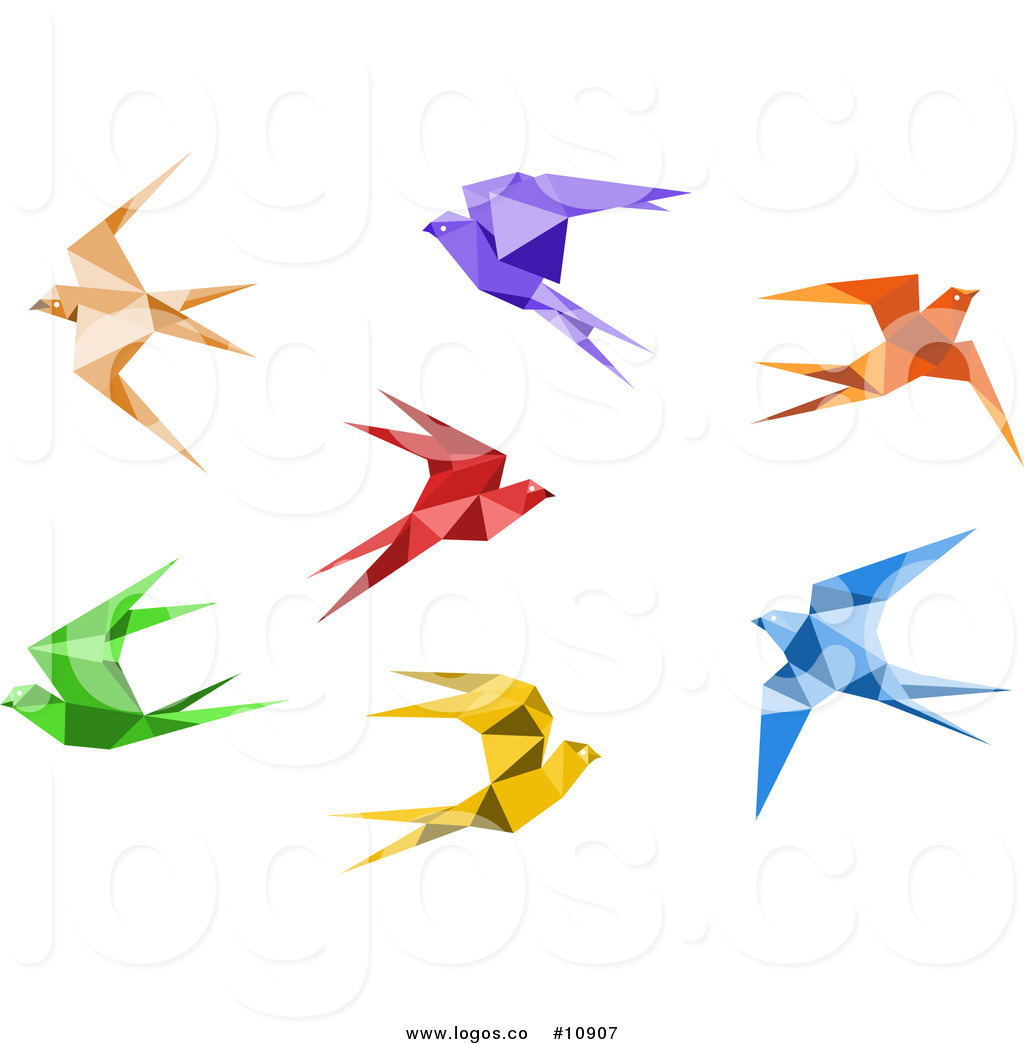 1024x1044 Royalty Free Clip Art Vector Origami Hummingbird Logos By Vector