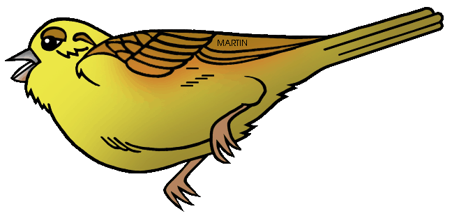 648x313 United States Clip Art By Phillip Martin, State Bird Of Alabama