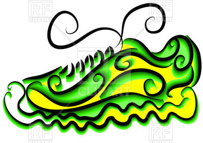 400x283 Stylized Running Shoes