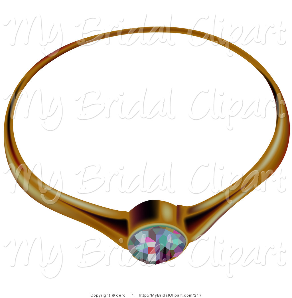 1024x1044 Bridal Clipart Of An Ornate Gold Diamond Or Opal Wedding Ring By