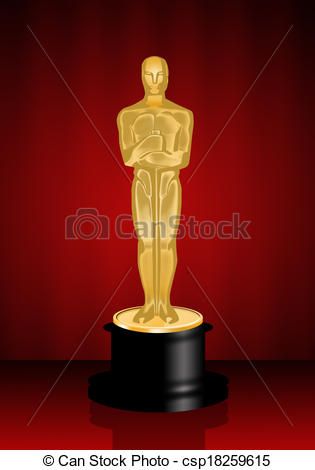 315x470 Trophy Clipart Oscar Award Jpeg