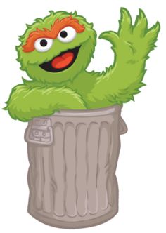 Oscar The Grouch Clipart at GetDrawings | Free download