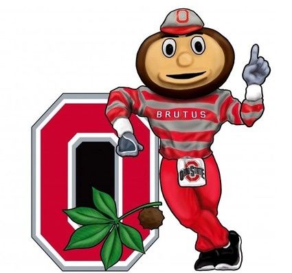 425x397 Ohio State Buckeyes Clip Art Ohio State Buckeyes Wall Art