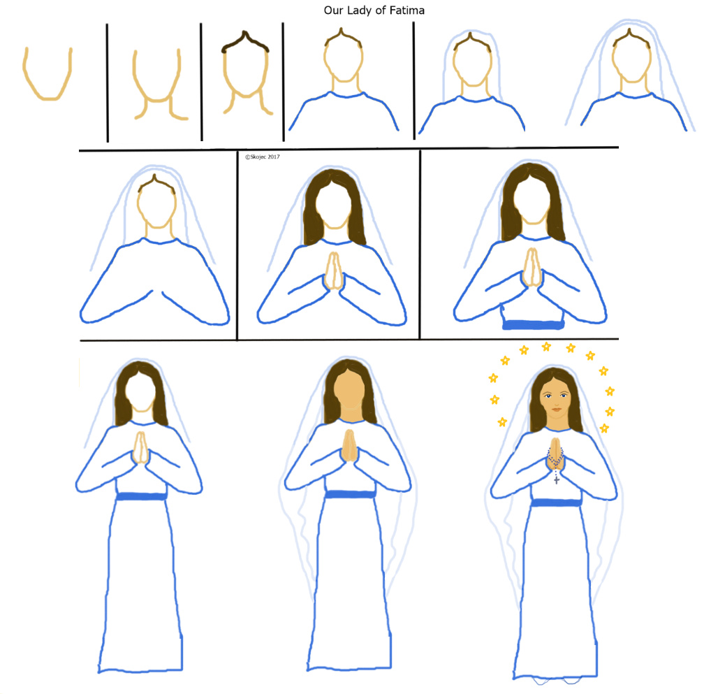 1008x993 Our Lady Of Fatima Art Class Ideas