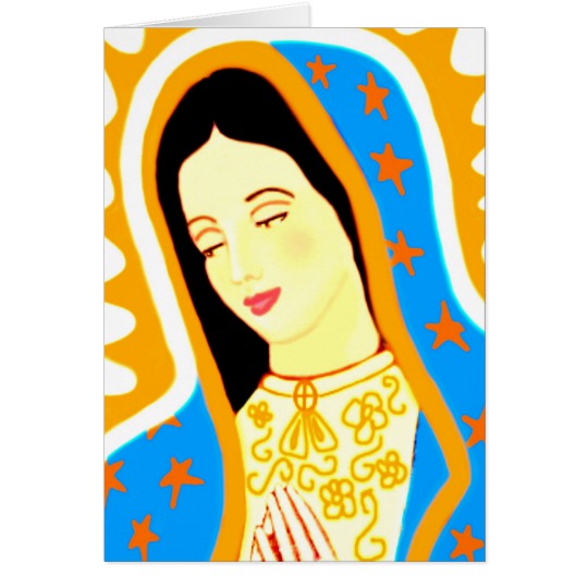 540x540 Our Lady Of Guadalupe Card