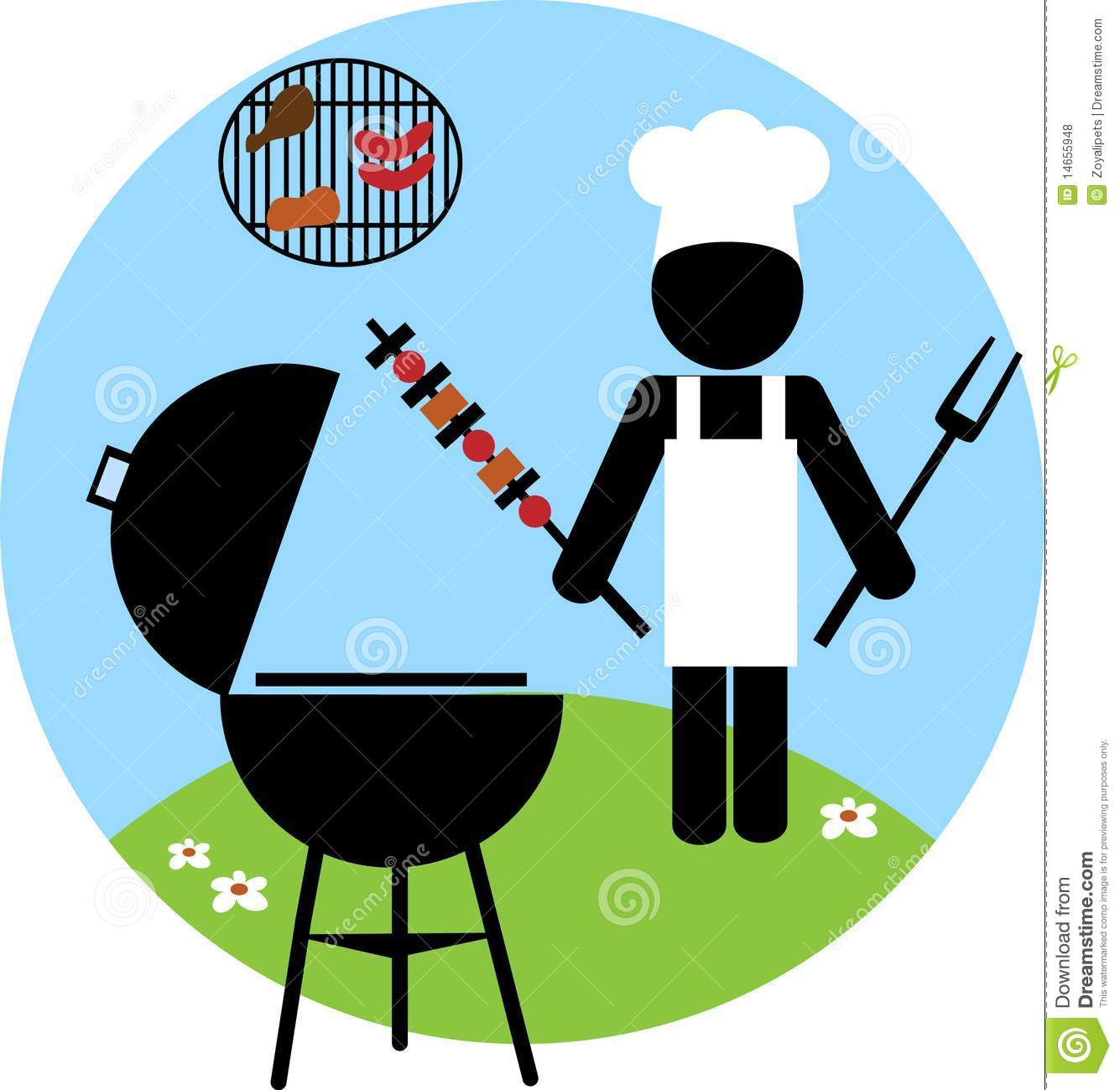 1335x1300 Backyard Bbq Party Clipart Clipart Panda