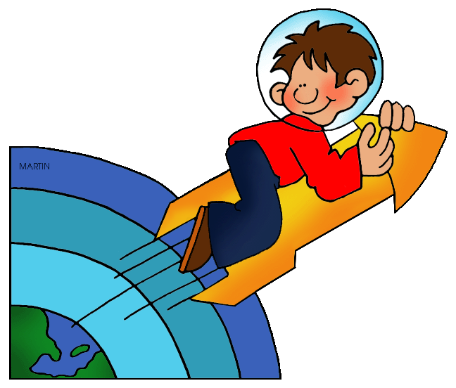 648x552 Outer Space Clip Art By Phillip Martin, Rockets