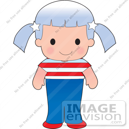 450x450 Cliprt Graphic Of Blue Hairedmerican Poppy Character In