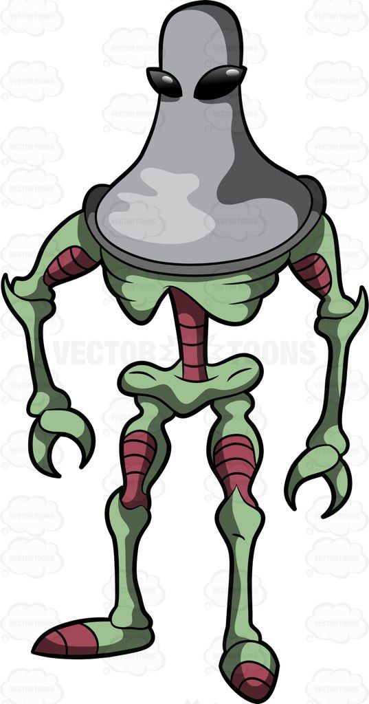 537x1024 An Alien With Skeleton Claw Body Skeletons