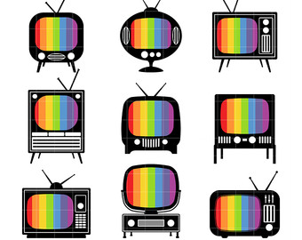 340x270 Tv Clipart Etsy