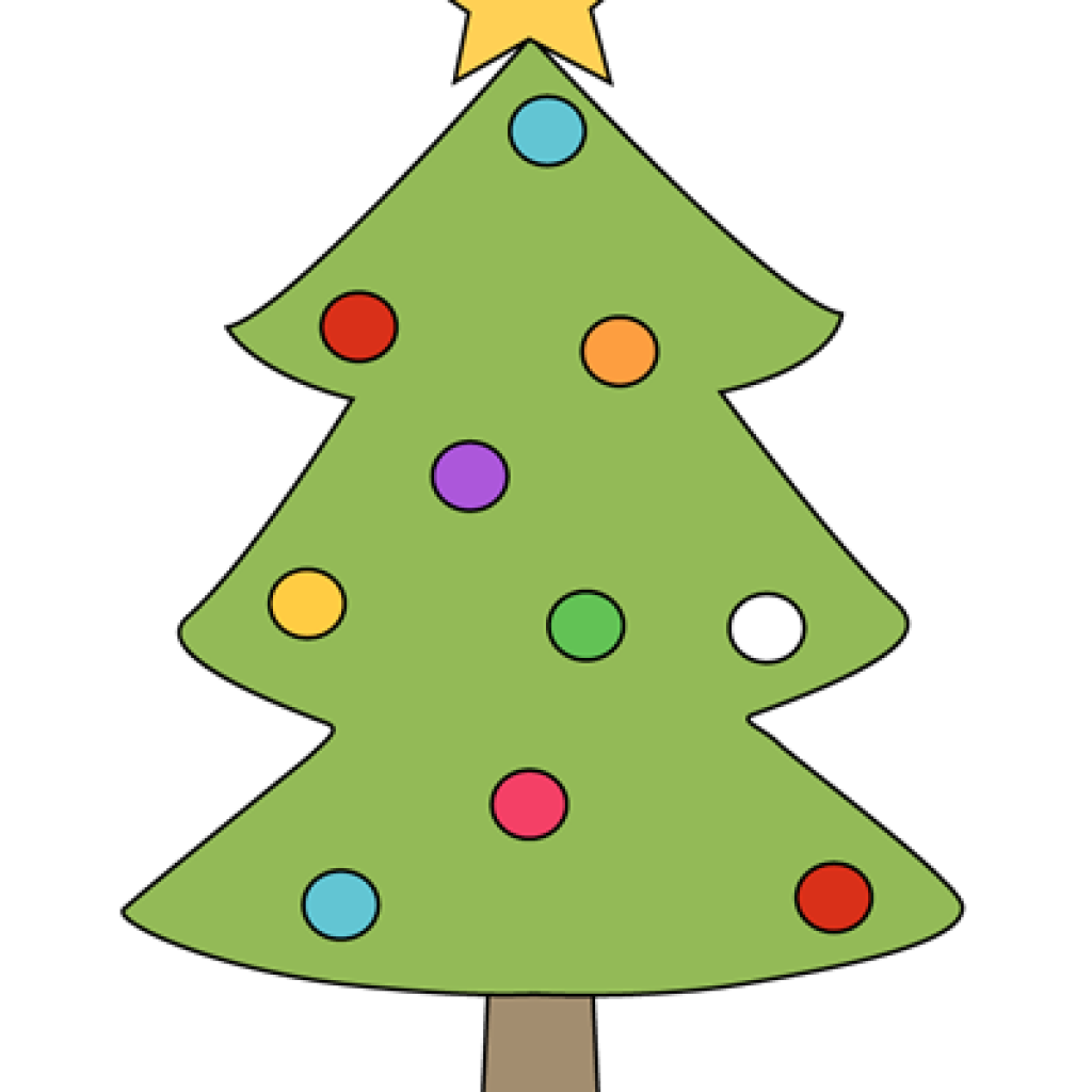 1024x1024 Christmas Tree Clip Art Outline Graduation Cap Clipart