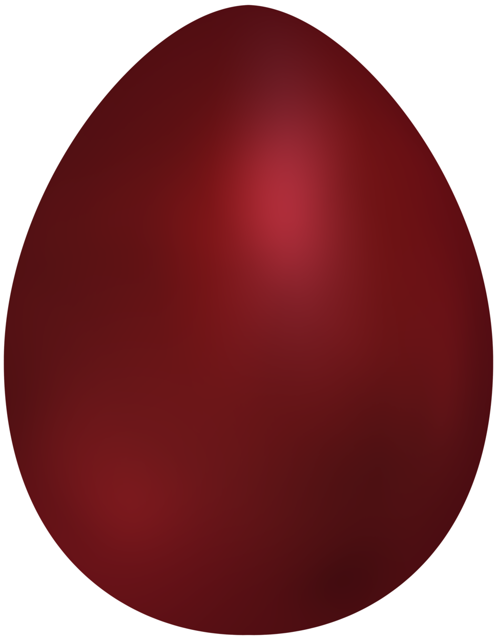 970x1250 Dark Red Easter Egg Png Clip Art