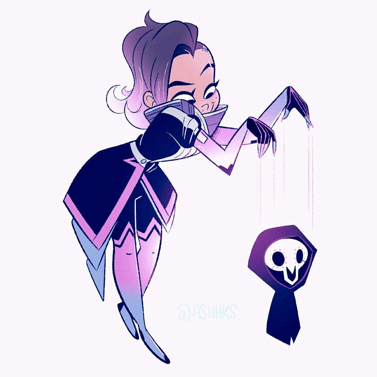 1280x1280 Sombra Marioneta Overwatch Overwatch