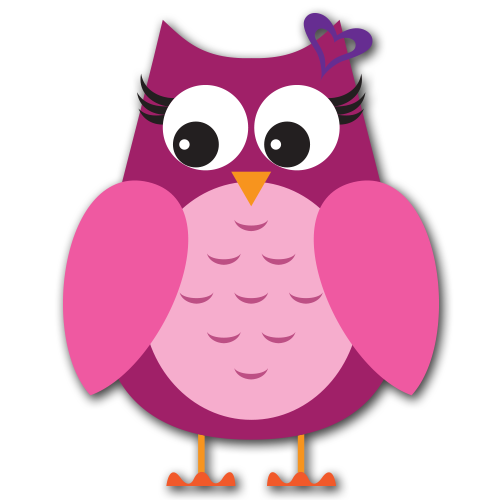 500x500 Image Of Valentine Owl Clipart