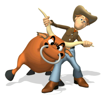 350x350 Bulls Clipart Animated Gif