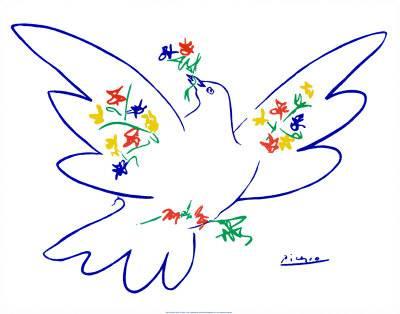 400x314 Dove Of Peace Art Print By Pablo Picasso