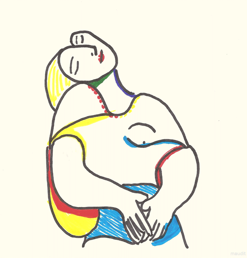 500x522 Gif Painting Maudit Sketch