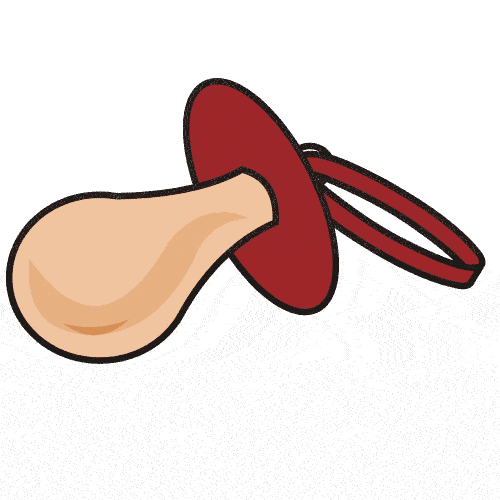 500x500 Baby Pacifier Clip Art For Babies