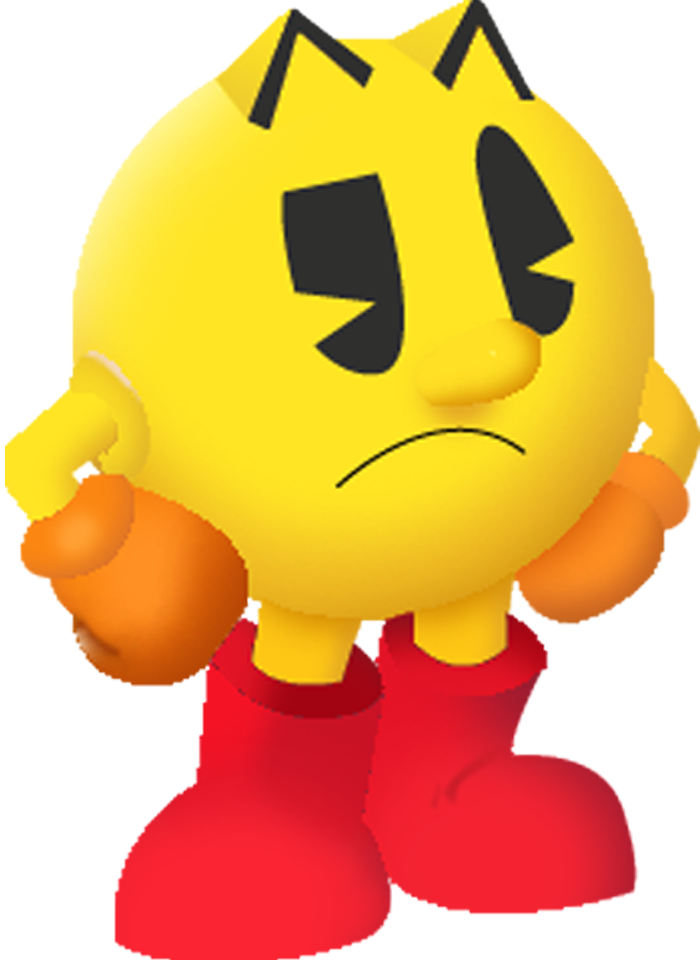 700x960 Pac Man Drawing 3d