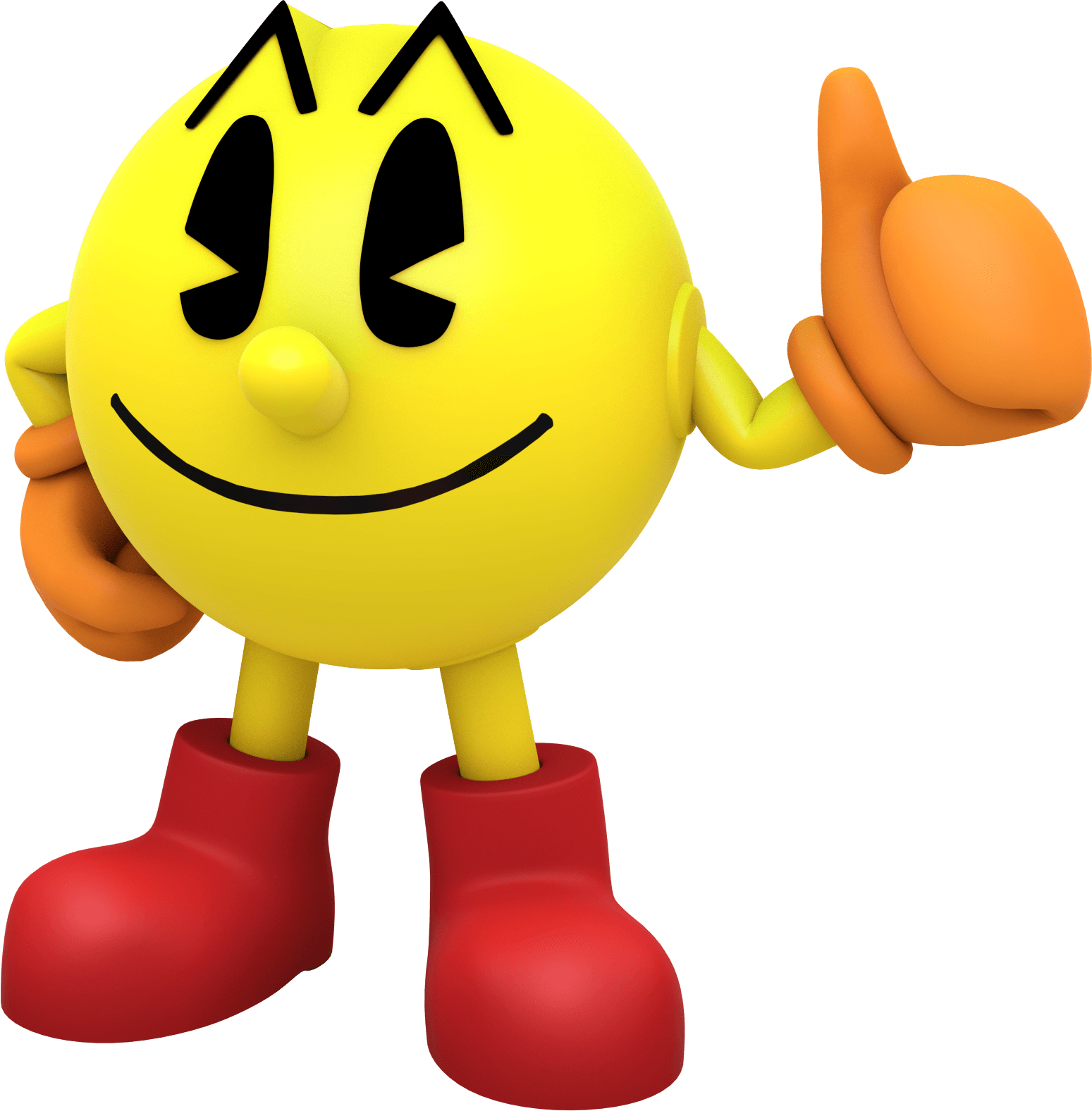 1549x1577 Pacman Large Standing Transparent Png