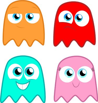 374x392 Pacman Clip Art Pac Man And Clip Art