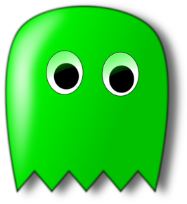 273x298 Pacman Ghost Clip Art