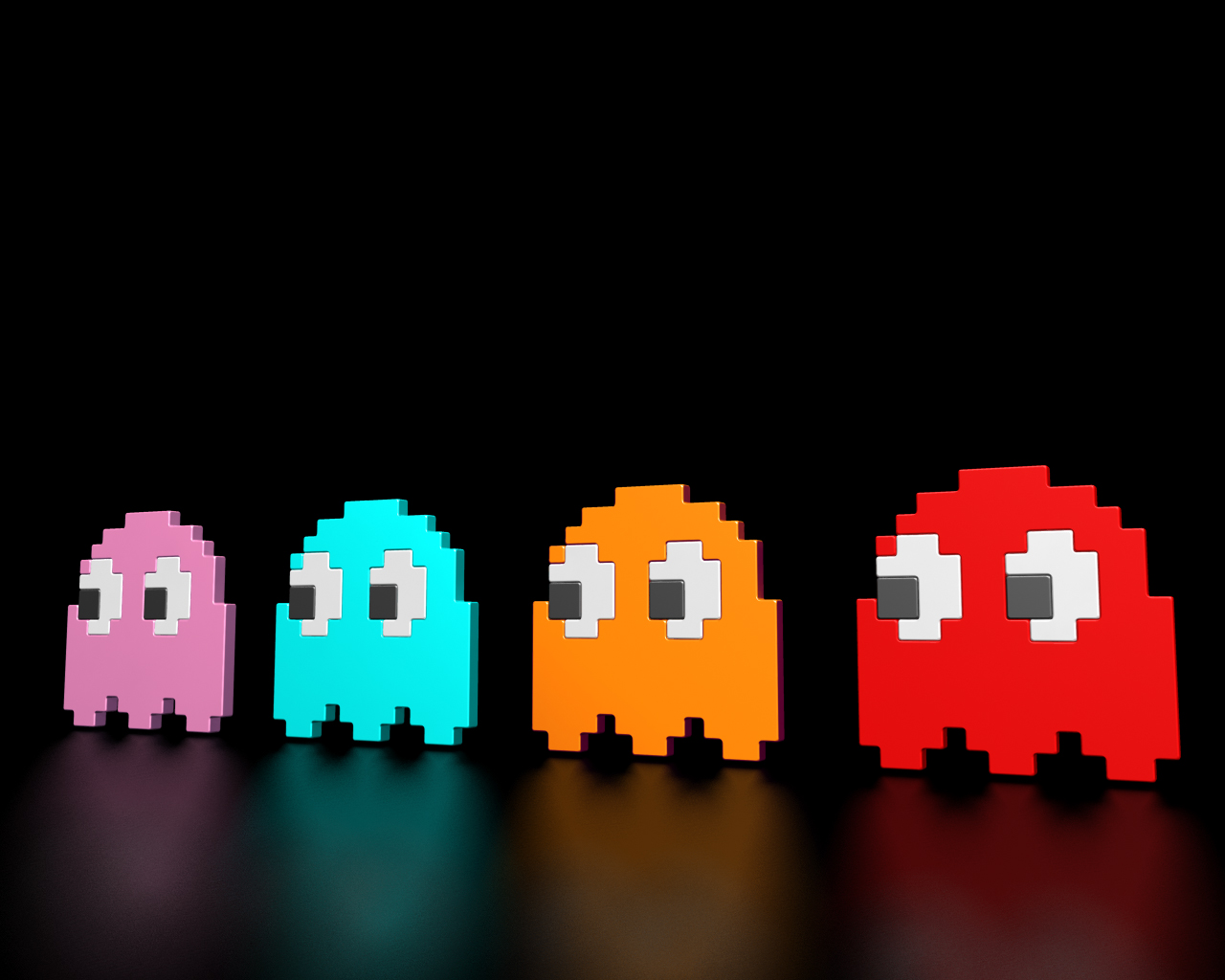 1280x1024 Pixel Clipart Pacman Ghost 3799507