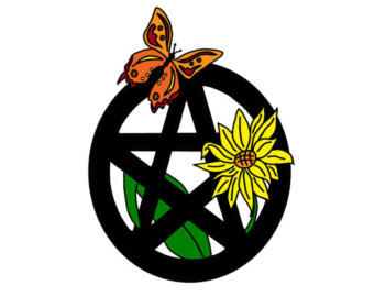 340x270 Yule Witch Clip Art