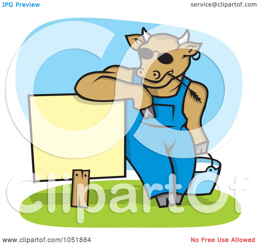 1080x1024 Royalty Free Vector Clip Art Illustration Of A Cow Wearing Shades