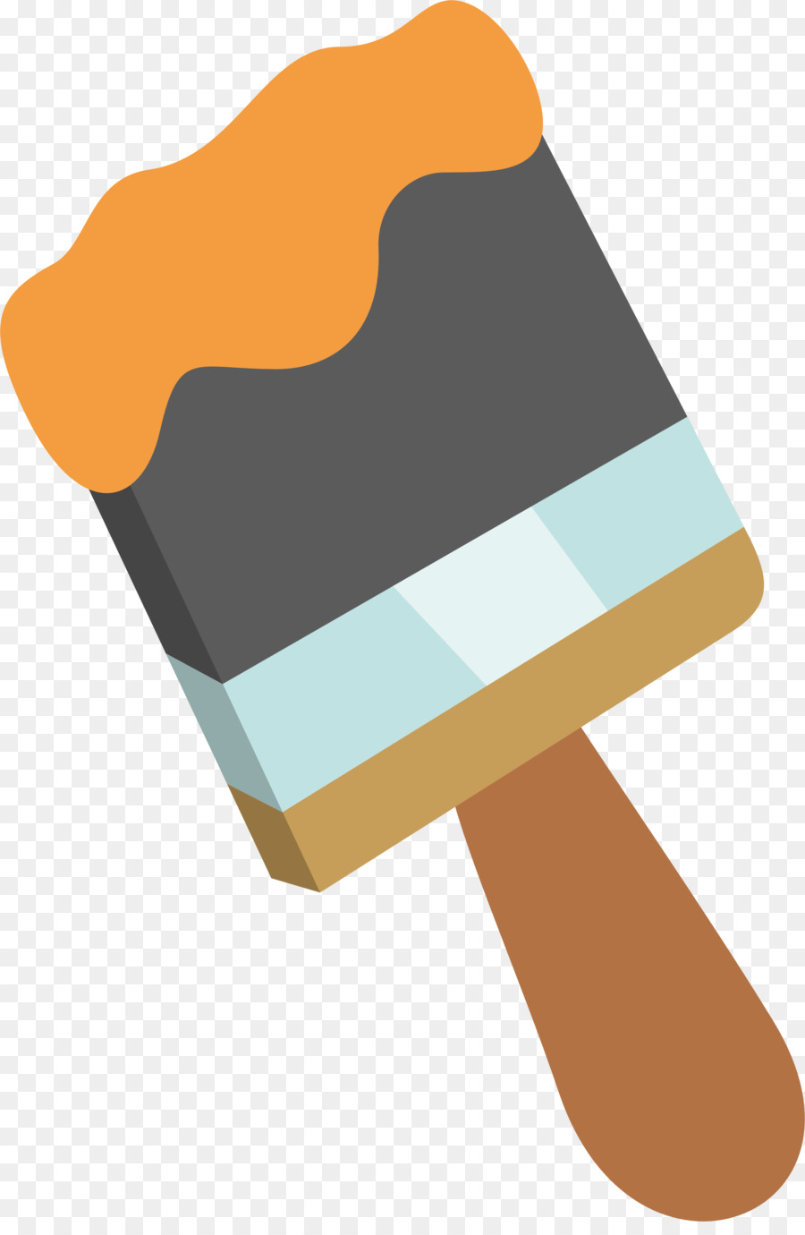 900x1380 Paintbrush Painting Clip Art