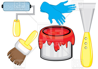 400x283 House Painter's Tools