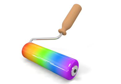 390x273 Paint Rollers Clip Art